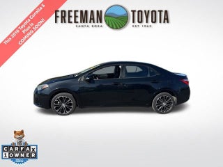 2016 Toyota Corolla 4dr Sdn CVT S Plus