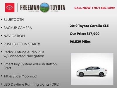 2019 Toyota Corolla XLE CVT