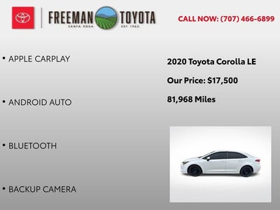 2020 Toyota Corolla LE CVT