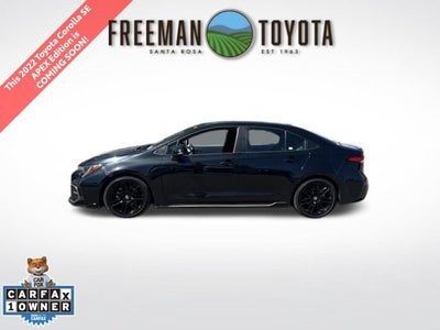 2022 Toyota Corolla SE CVT