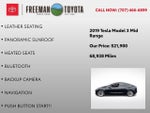 2019 Tesla Model 3 Mid Range RWD *Ltd Avail*