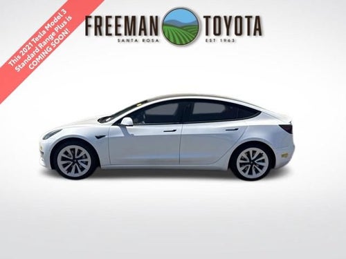 2021 Tesla Model 3 Standard Range Plus RWD