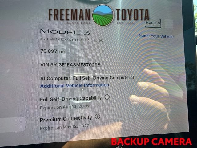 2021 Tesla Model 3 Standard Range Plus RWD