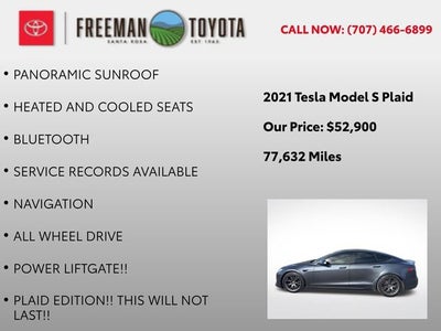 2021 Tesla Model S Plaid AWD