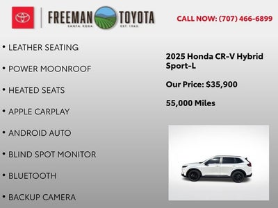 2025 Honda CR-V Hybrid Sport-L AWD