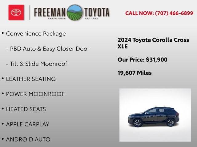 2024 Toyota Corolla Cross XLE 4WD