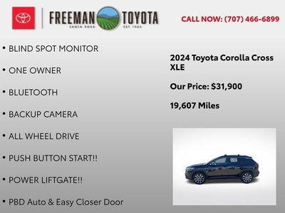 2024 Toyota Corolla Cross XLE 4WD