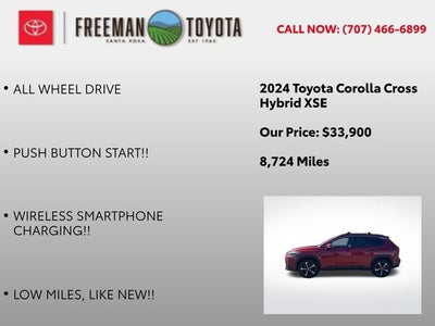 2024 Toyota Corolla Cross Hybrid XSE 4WD