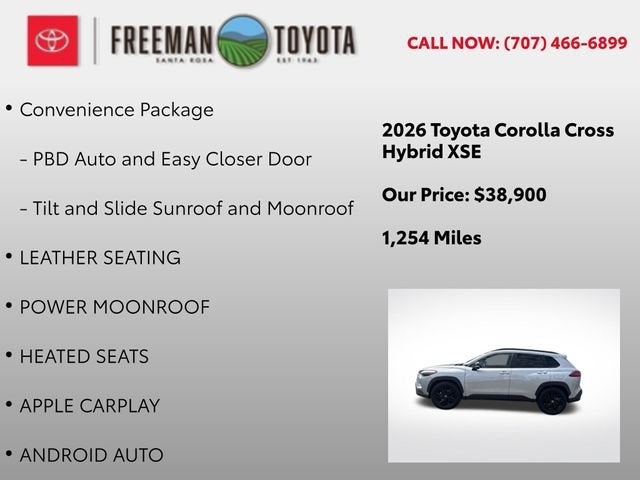2026 Toyota Corolla Cross Hybrid S 4WD