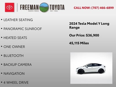 2024 Tesla Model Y Long Range AWD