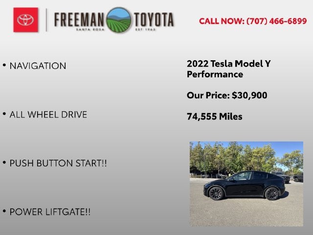 2022 Tesla Model Y Performance AWD