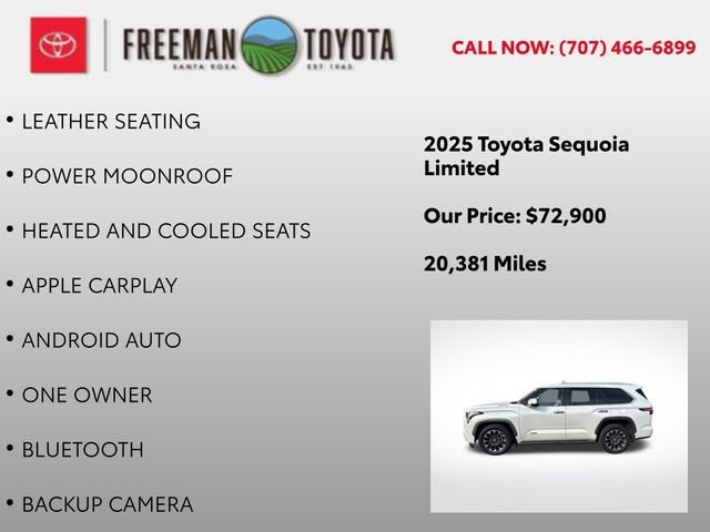2025 Toyota Sequoia SR5 4WD