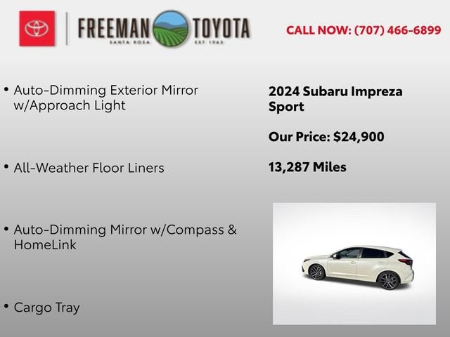 2024 Subaru Impreza Sport AWD