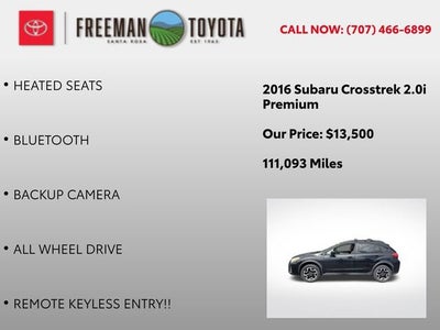 2016 Subaru Crosstrek 5dr CVT 2.0i Premium