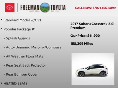 2017 Subaru Crosstrek 2.0i Premium CVT