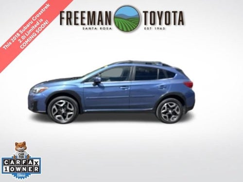 2018 Subaru Crosstrek 2.0i Limited CVT