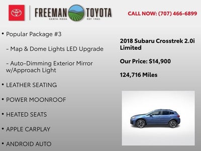 2018 Subaru Crosstrek 2.0i Limited CVT