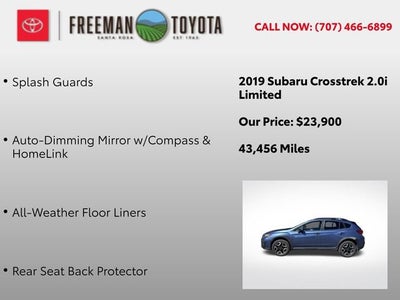 2019 Subaru Crosstrek 2.0i Limited CVT