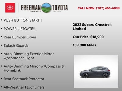 2022 Subaru Crosstrek Limited CVT