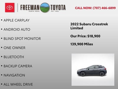 2022 Subaru Crosstrek Limited CVT