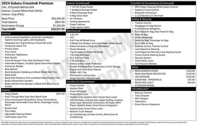 2024 Subaru Crosstrek Premium AWD
