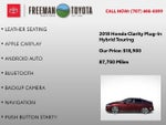2018 Honda Clarity Plug-In Hybrid Touring Sedan