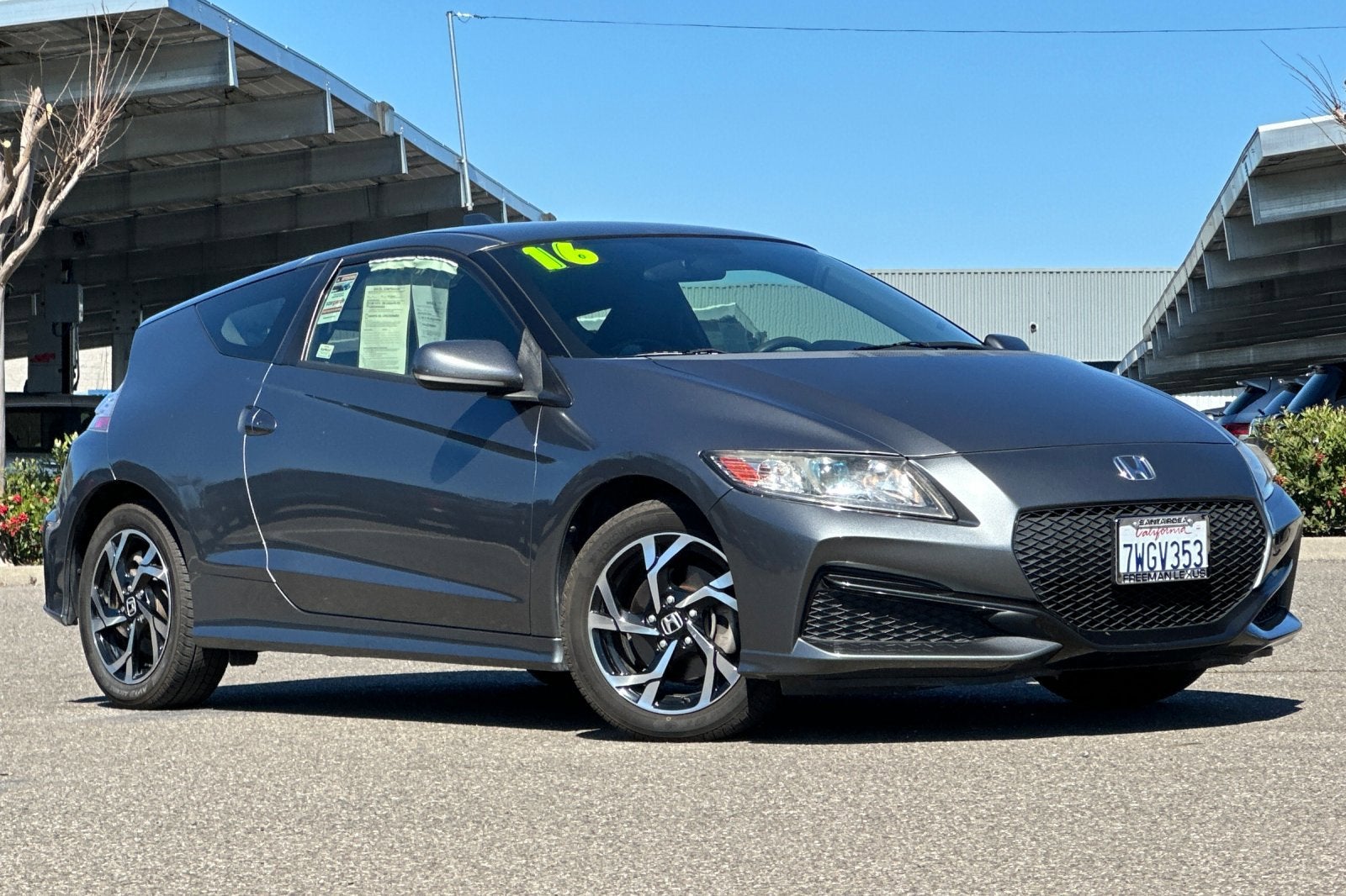 Used 2016 Honda CR-Z Base with VIN JHMZF1D41GS000627 for sale in Santa Rosa, CA