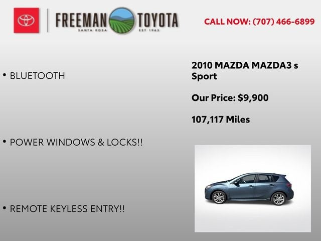 2010 Mazda Mazda3 5dr HB Auto s Sport
