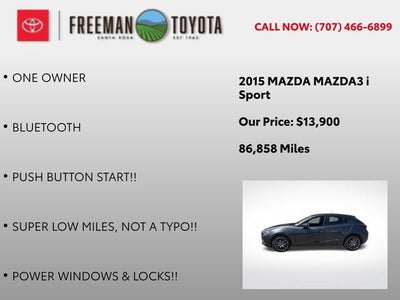 2015 Mazda Mazda3 5dr HB Auto i Sport