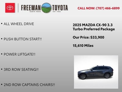 2025 Mazda Mazda CX-90 3.3 Turbo Preferred Package