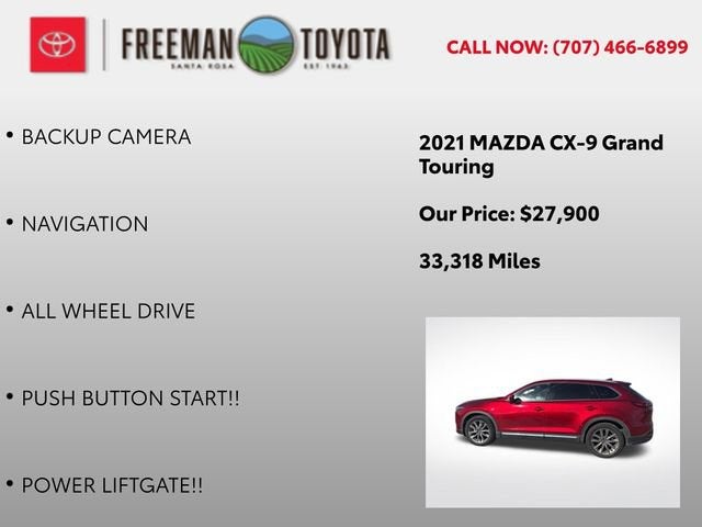 2021 Mazda Mazda CX-9 Grand Touring AWD