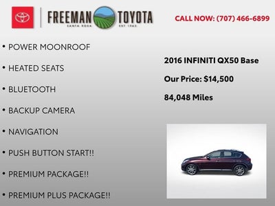 2016 INFINITI QX50 RWD 4dr