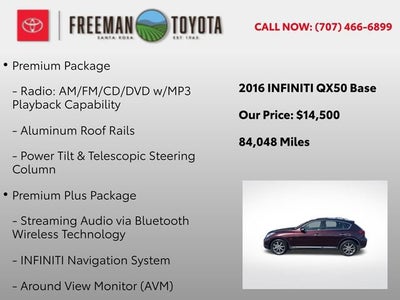 2016 INFINITI QX50 RWD 4dr