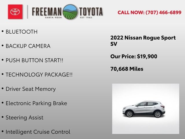 2022 Nissan Rogue Sport FWD SV