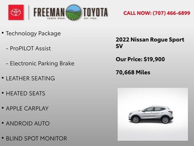 2022 Nissan Rogue Sport FWD SV