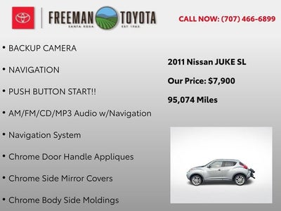 2011 Nissan JUKE 5dr Wgn I4 CVT SL FWD