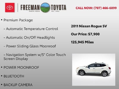 2011 Nissan Rogue AWD 4dr SV
