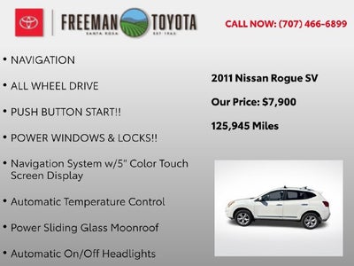 2011 Nissan Rogue AWD 4dr SV