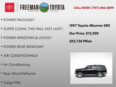 1997 Toyota 4Runner 4dr SR5 3.4L Auto 4WD