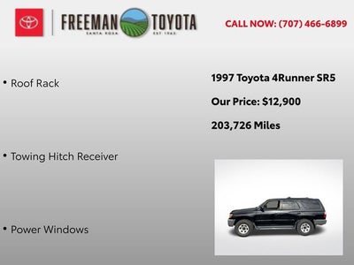 1997 Toyota 4Runner 4dr SR5 3.4L Auto 4WD