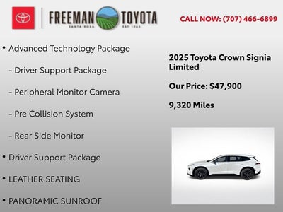 2025 Toyota Crown Signia Limited AWD