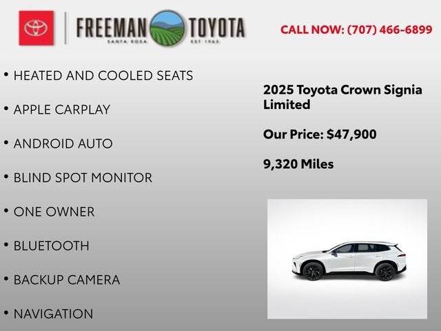 2025 Toyota Crown Signia Limited AWD