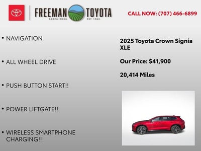 2025 Toyota Crown Signia XLE AWD