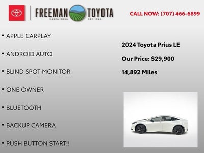2024 Toyota Prius LE