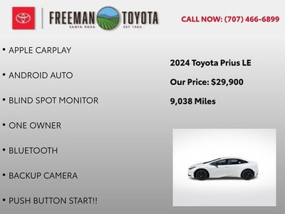 2024 Toyota Prius LE