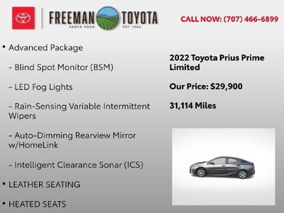 2022 Toyota Prius Prime Limited