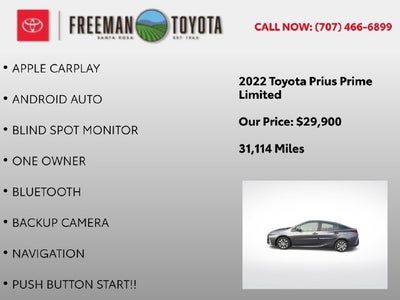 2022 Toyota Prius Prime Limited