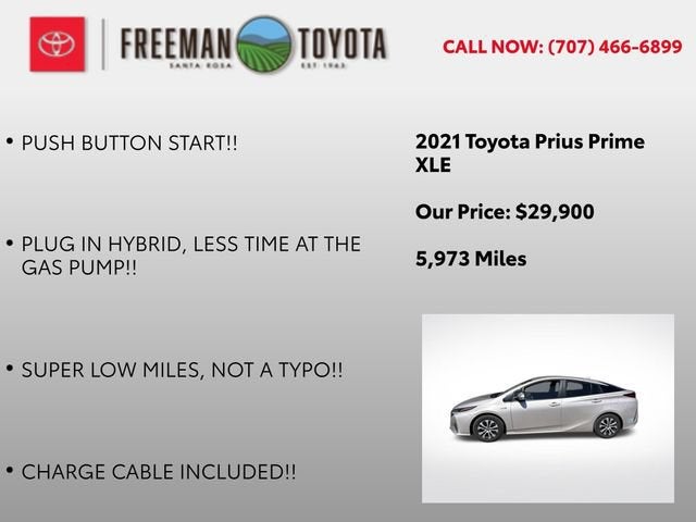 2021 Toyota Prius Prime LE