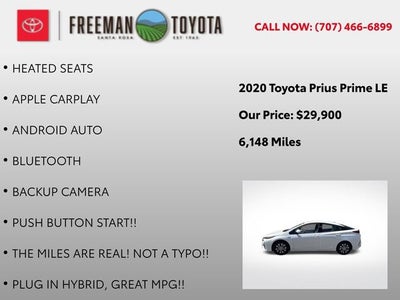 2020 Toyota Prius Prime LE