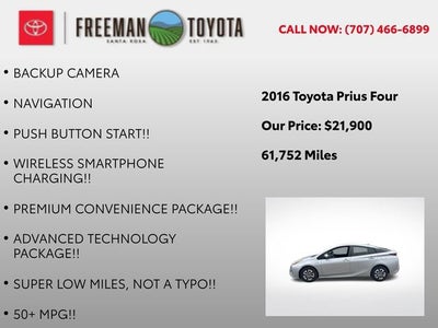 2016 Toyota Prius 5dr HB Four
